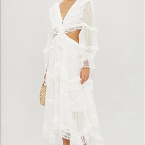 ISO Zimmermann Suraya Cutout dress